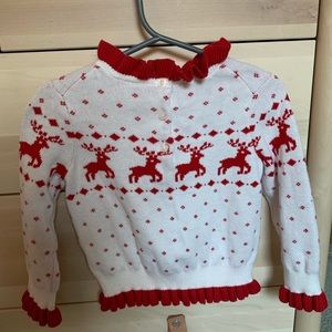 Jaime and Jack Holiday Sweater size 18-24 months